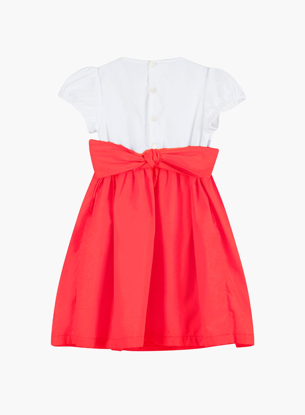 Lily Rose Dress Rose Hand Smocked Dress in Watermelon