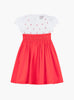 Lily Rose Dress Rose Hand Smocked Dress in Watermelon