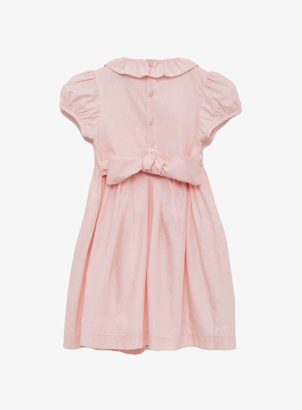 Lily Rose Dress Willow Rose Hand Smocked Dress in Pink