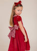 Lily Rose Gold Dress Mitsi Velvet Dress - Trotters Childrenswear