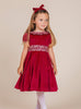 Lily Rose Gold Dress Mitsi Velvet Dress