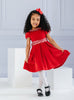 Lily Rose Gold Dress Mitsi Velvet Dress