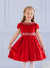 Lily Rose Gold Dress Mitsi Velvet Dress