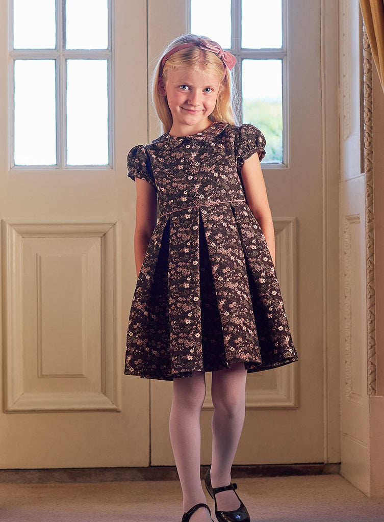 Lily Rose Gold Dress Tallulah Tapestry Dress