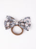 Lily Rose Hair Bobbles Bow Hair Bobble in Grey Mitsi