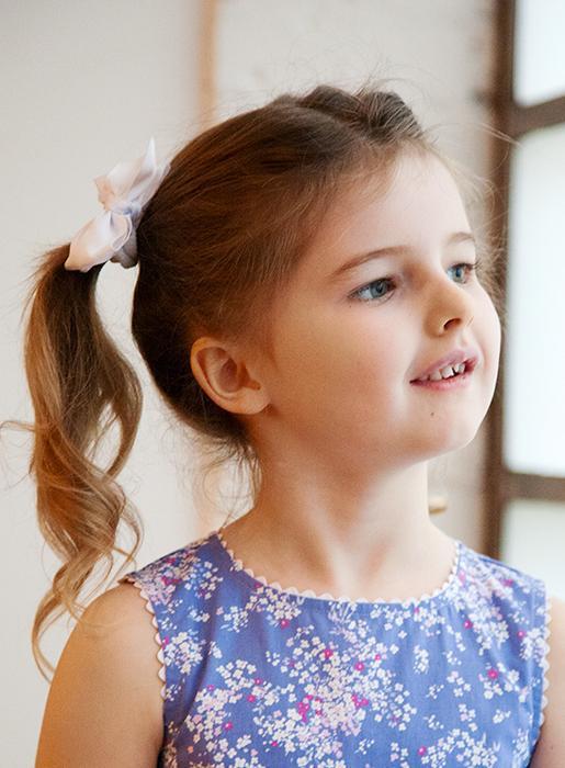 Lily Rose Hair Bobbles Medium Bow Hair Bobble in White - Trotters Childrenswear