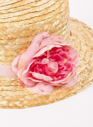 Lily Rose Hat Lily Straw Hat - Trotters Childrenswear