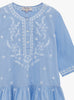 Lily Rose Kaftan Embroidered Kaftan in Blue