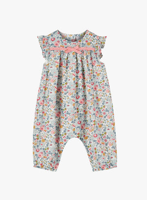 Lily Rose Romper Little Betsy Frill Sleeve Romper