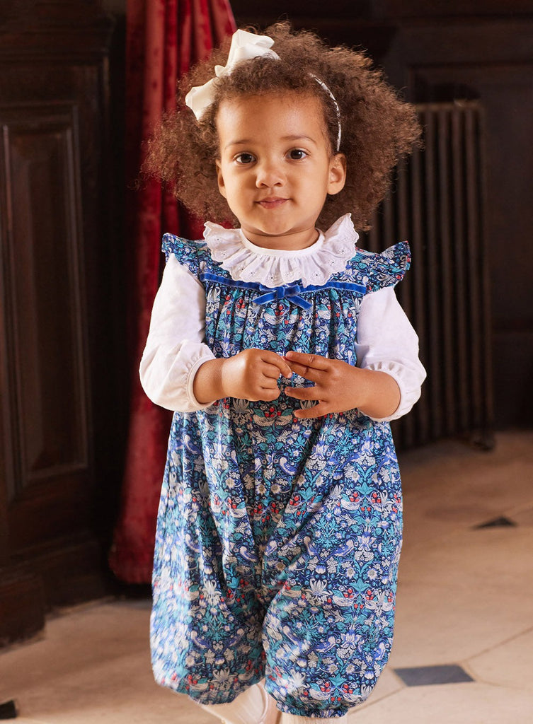 Lily Rose Romper Little Strawberry Thief Romper