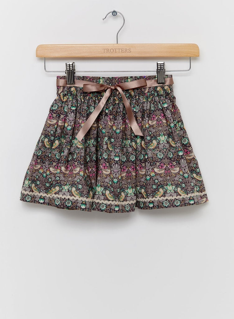 Lily Rose Skirt Strawberry Thief Ric Rac Skirt