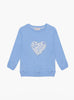 Lily Rose Sweatshirt Little Sweatshirt in Danjo Heart
