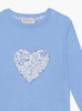 Lily Rose Sweatshirt Little Sweatshirt in Danjo Heart