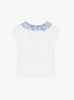 Lily Rose Top Willow Jersey Top in Blue Danjo