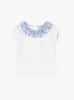 Lily Rose Top Willow Jersey Top in Blue Danjo
