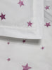 Lime Tree London Homeware Cot Bed Duvet & Pillow Case Set in Pink Star - Trotters Childrenswear