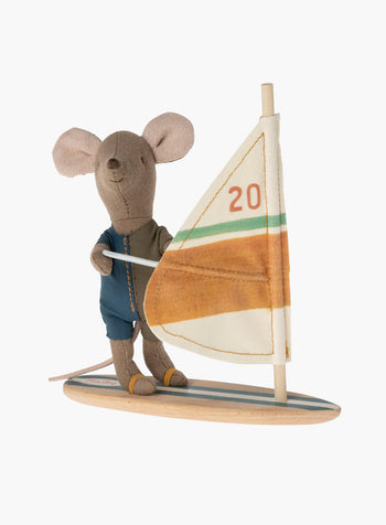 Maileg Toy Maileg Surfer Mouse Little Brother