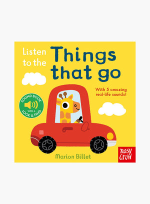 Marion Billet Book Listen to the Things that Go