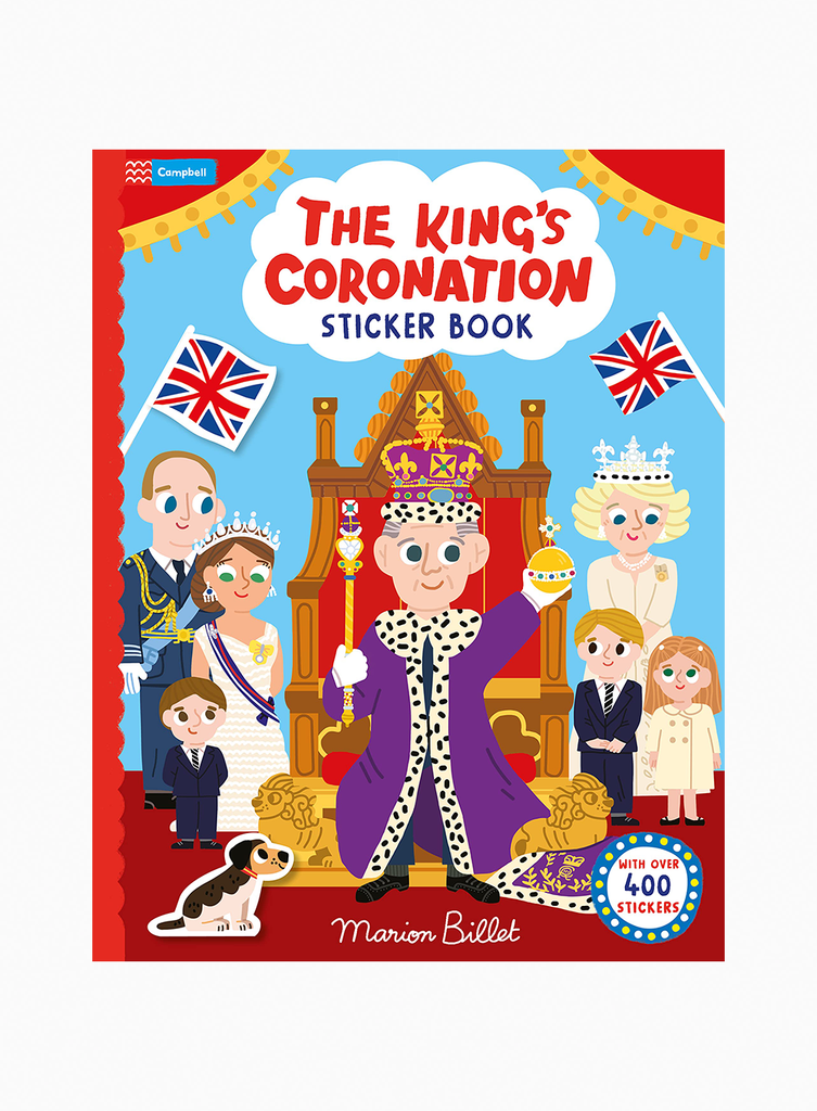 Marion Billet Book The King's Coronation Sticker Book