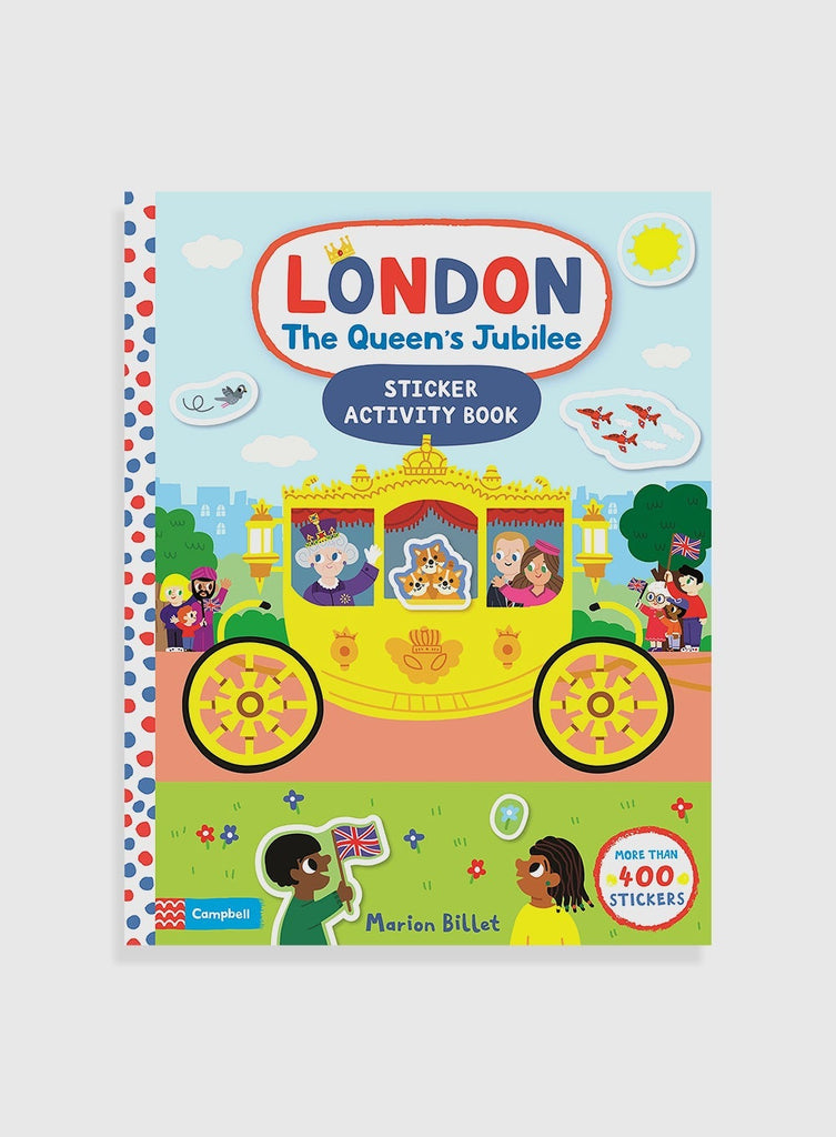 Marion Billet Book The Queens Jubilee Sticker Activity Book