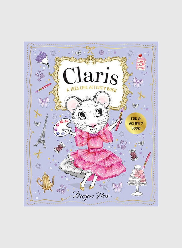 Megan Hess Book Claris: A Très Chic Activity Book
