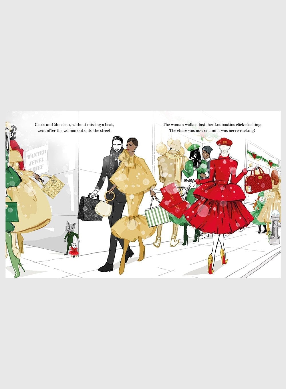 Megan Hess Book Claris: The Holiday Heist Hardback Book