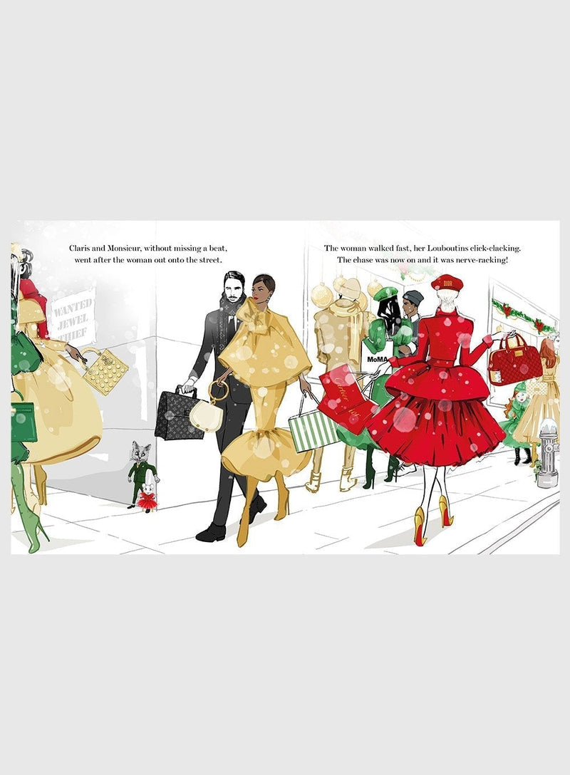 Megan Hess Book Claris: The Holiday Heist Hardback Book