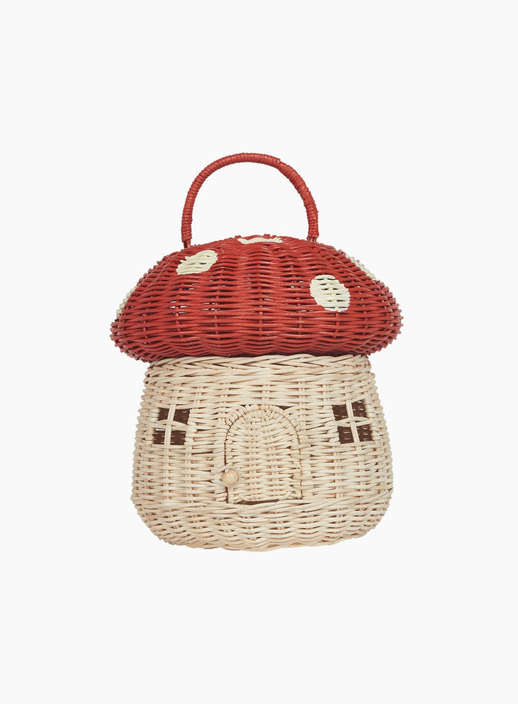 Olli Ella Bag Olli Ella Rattan Mushroom Basket