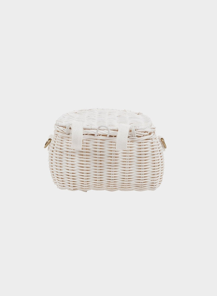 Olli Ella Chari Bag in White Trotters