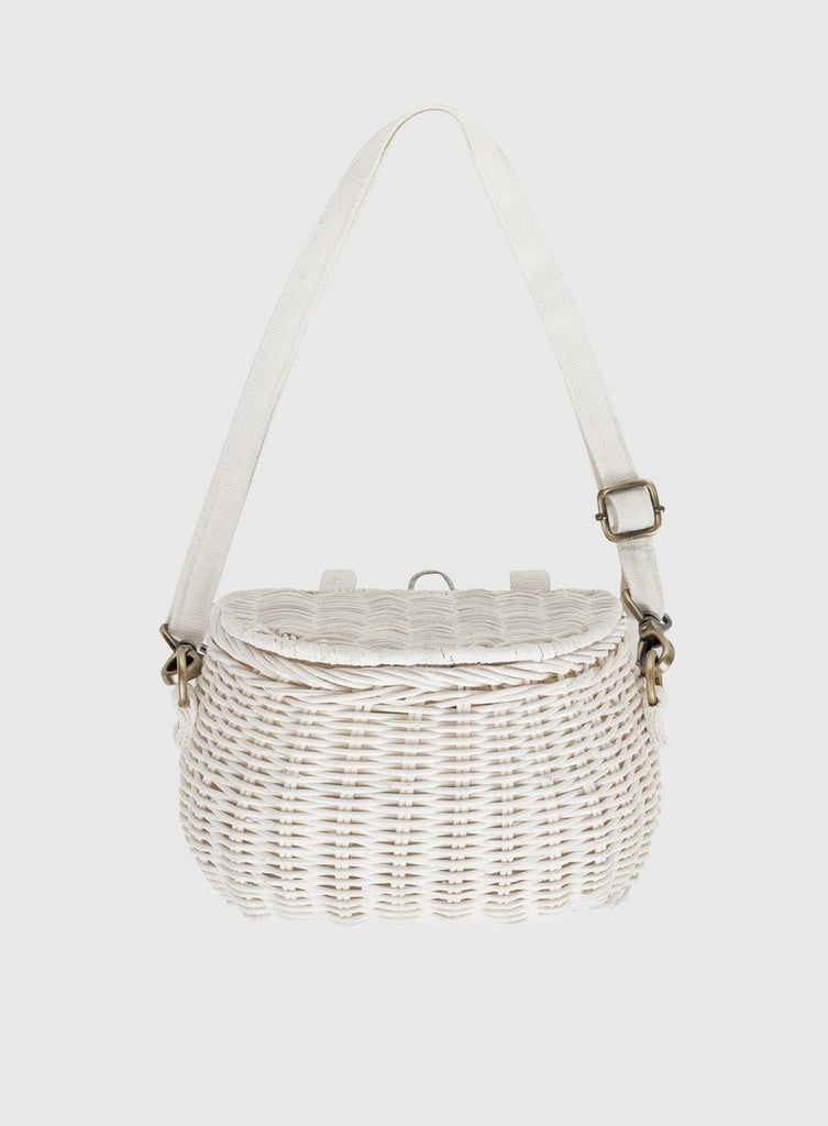 Olli Ella Basket Olli Ella Chari Bag in White