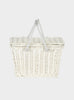 Olli Ella Gift wrapping Ollie Ella White Piki Gift Basket - Trotters Childrenswear