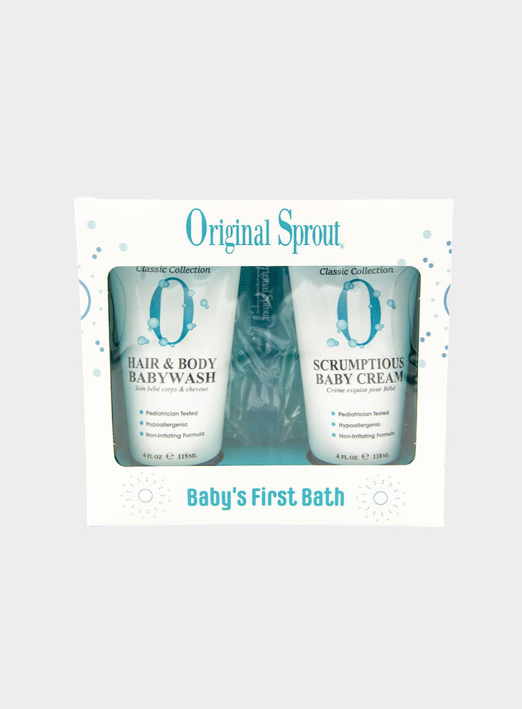 Original Sprout Hair Care Baby's First Bath Set