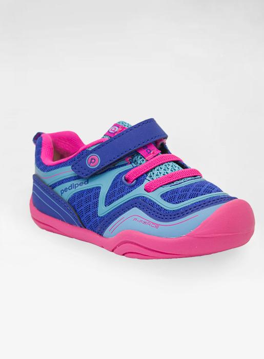 Pediped Trainers Pediped Force Trainers in Blue/Pink