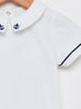 Petit Breton Body Little Short-Sleeved Monty Anchor Body - Trotters Childrenswear