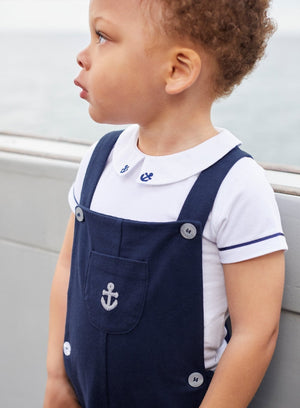 Petit Breton Body Little Short-Sleeved Monty Anchor Body