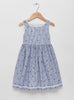 Petit Breton Dress Cherry Dress in Navy/White Stripe