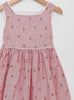 Petit Breton Dress Cherry Dress in Red/White Stripe - Trotters Childrenswear