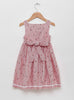 Petit Breton Dress Cherry Dress in Red/White Stripe