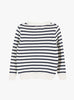 Petit Breton Jumper Stripy Anchor Jumper