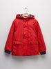 Petit Breton Rainmac Rain Coat in Red - Trotters Childrenswear