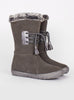 Primigi Boots Primigi Fur Trim Boots in Grey - Trotters Childrenswear