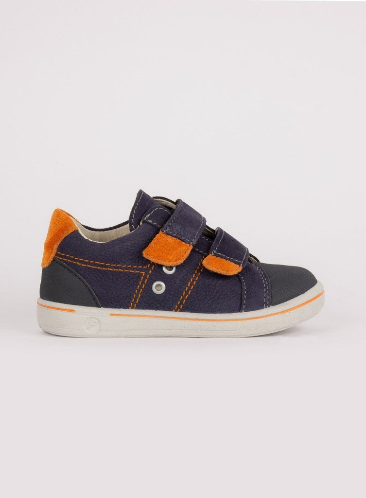 Ricosta First walkers Ricosta Nippy Shoes in Navy/Orange