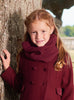 Snoody Snoody Rice Stitch Snoody in Burgundy