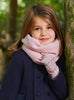 Snoody Snoody Rice Stitch Snoody in Pink - Trotters Childrenswear