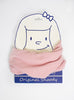 Snoody Snoody Rice Stitch Snoody in Pink