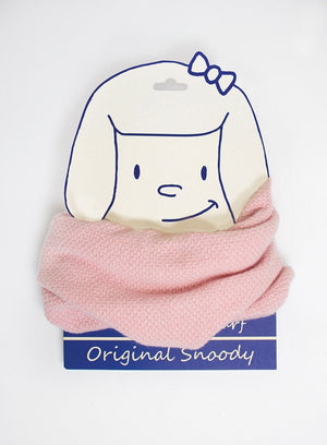 Snoody Snoody Rice Stitch Snoody in Pink - Trotters Childrenswear