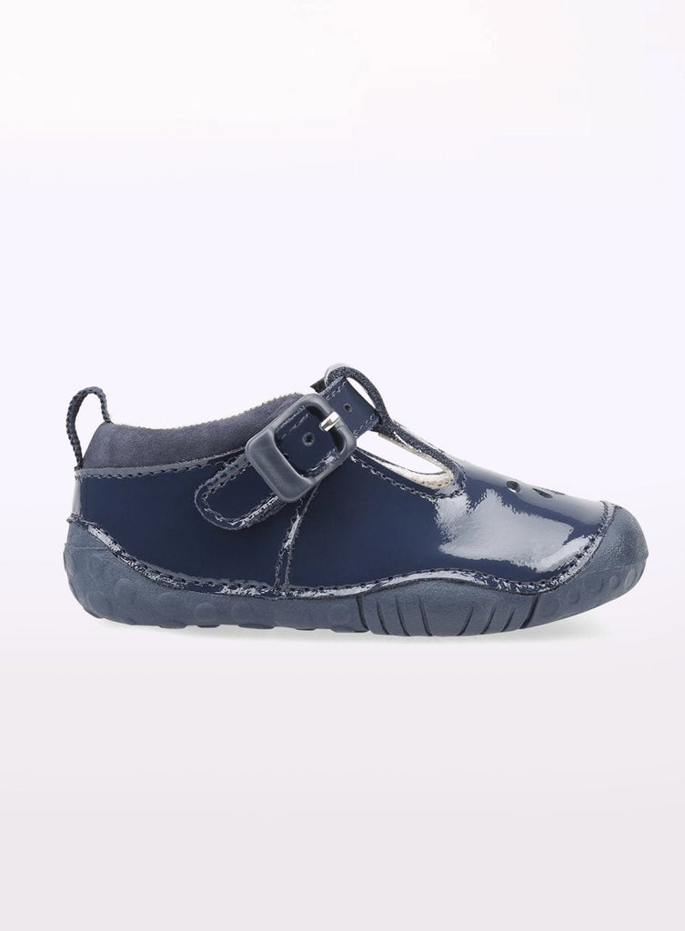 Start-Rite Pre-Walkers Start Rite Baby Bubble Pre-Walkers in Navy Patent - Trotters Childrenswear