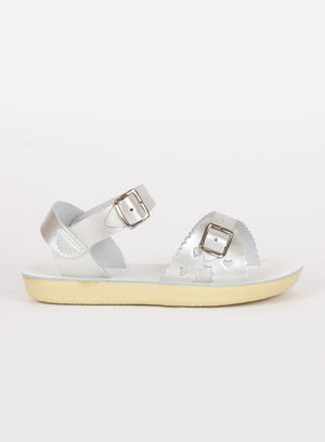 Sun San Sandals Sun San Sweetheart Sandals in Silver