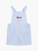 Thomas Brown Bib Shorts Little Alexander Bib Shorts in Blue Stripe Crab
