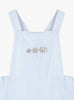 Thomas Brown Bib Shorts Little Alexander Bib Shorts in Pale Blue Stripe
